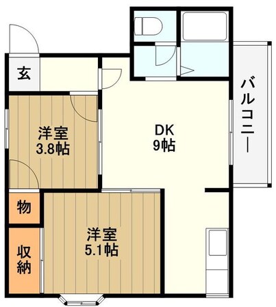 Casa・Verde の物件間取画像